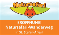 Eröffnung Natursafari-Wanderweg